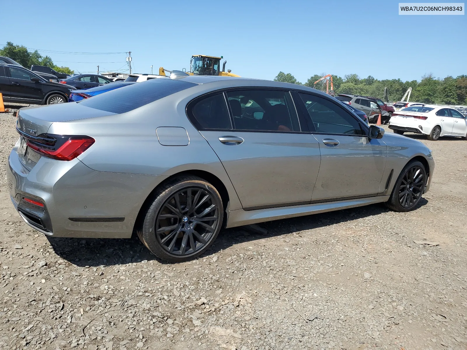 2022 BMW 750 Xi VIN: WBA7U2C06NCH98343 Lot: 68305954