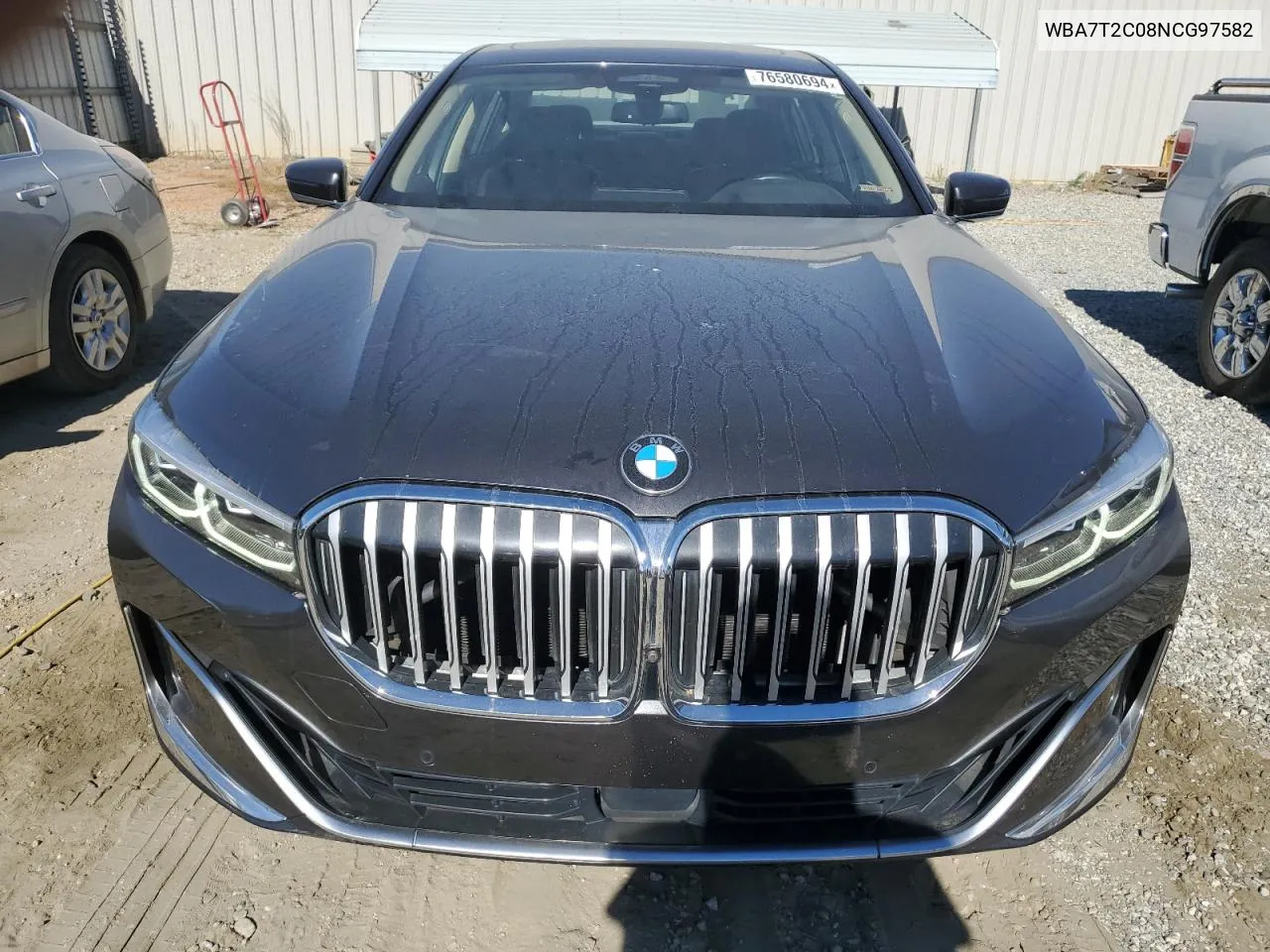 2022 BMW 740 I VIN: WBA7T2C08NCG97582 Lot: 76580694