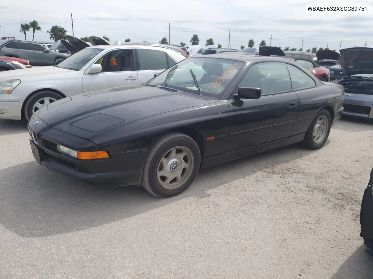 1995 BMW 840 Ci Automatic VIN: WBAEF632XSCC89751 Lot: 76570934