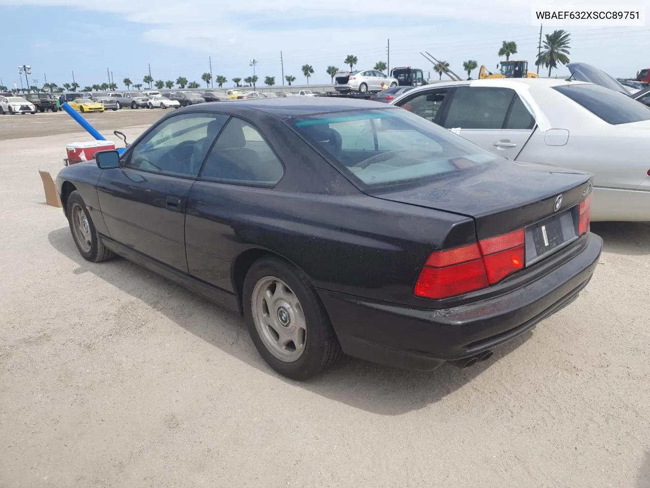 1995 BMW 840 Ci Automatic VIN: WBAEF632XSCC89751 Lot: 76570934