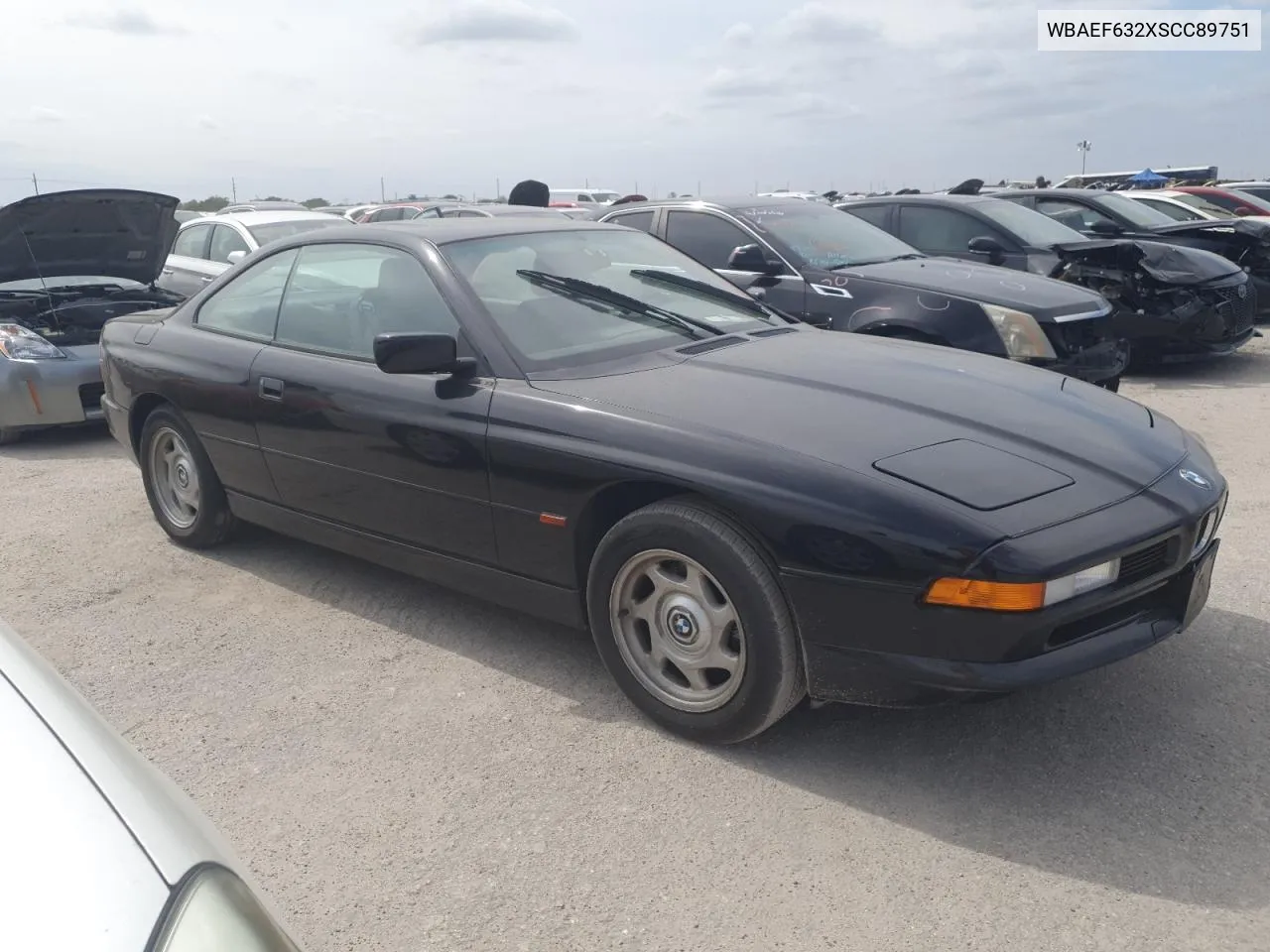 1995 BMW 840 Ci Automatic VIN: WBAEF632XSCC89751 Lot: 76570934