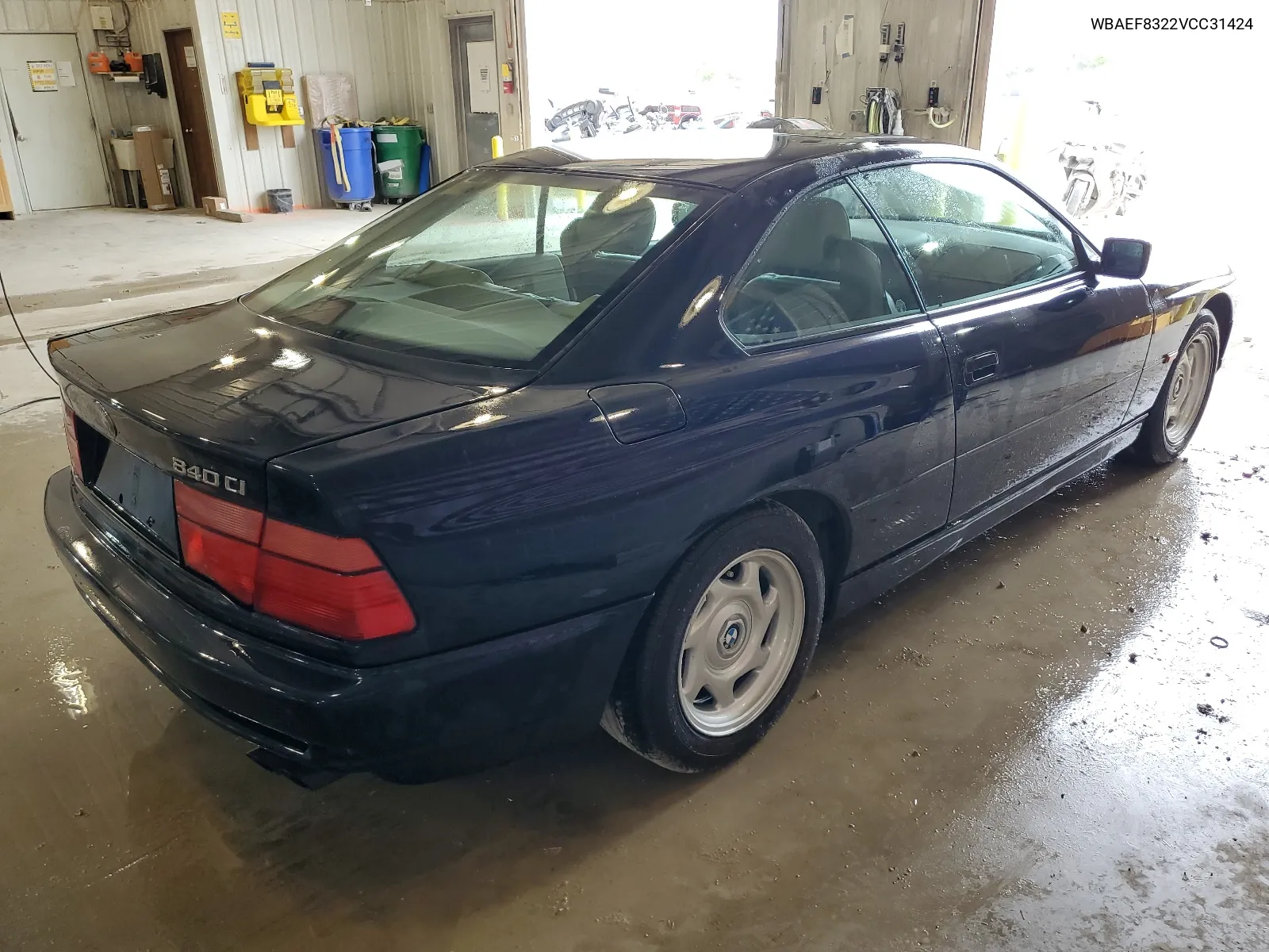 1997 BMW 840 Ci Automatic VIN: WBAEF8322VCC31424 Lot: 66477104