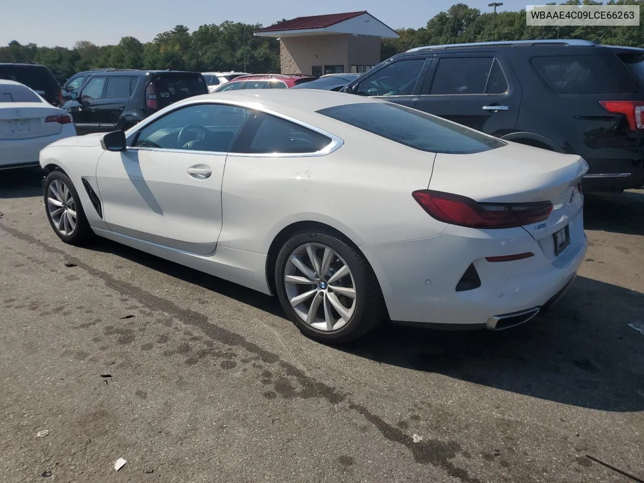 2020 BMW 840Xi VIN: WBAAE4C09LCE66263 Lot: 71280404