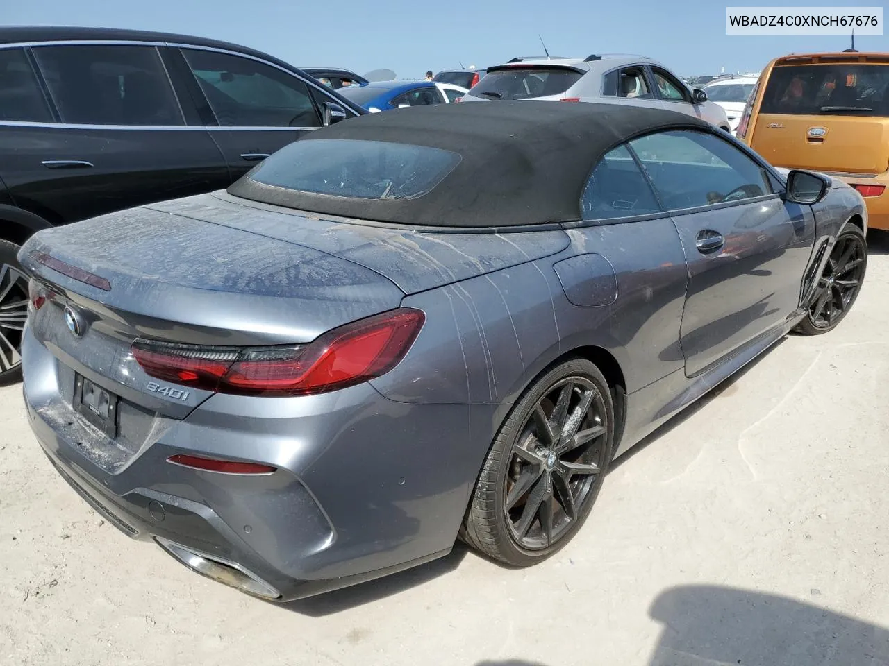 2022 BMW 840Xi VIN: WBADZ4C0XNCH67676 Lot: 76451084