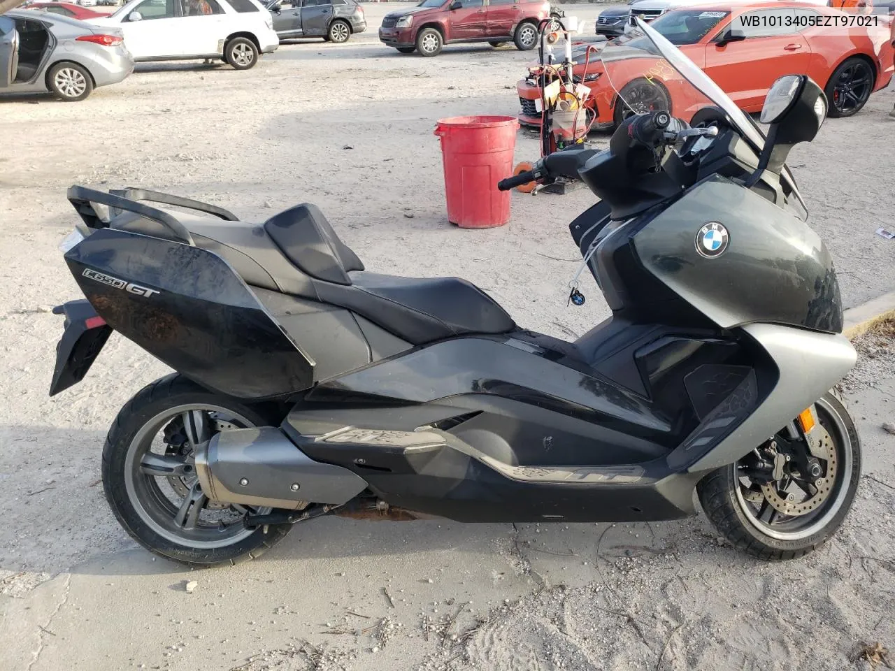 2014 BMW C650 Gt VIN: WB1013405EZT97021 Lot: 75132394