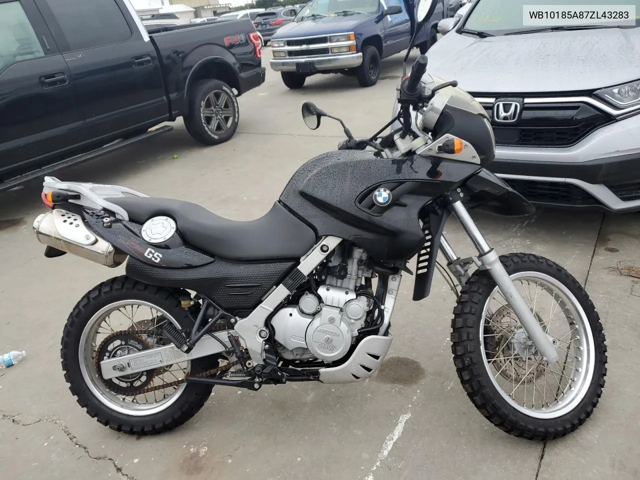 2007 BMW F650 Gs VIN: WB10185A87ZL43283 Lot: 74823034