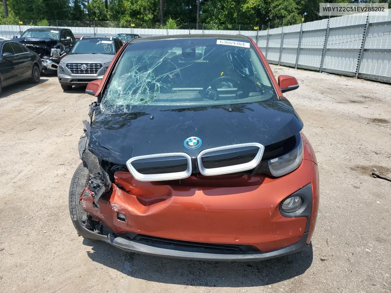 WBY1Z2C51EV285202 2014 BMW I3 Bev