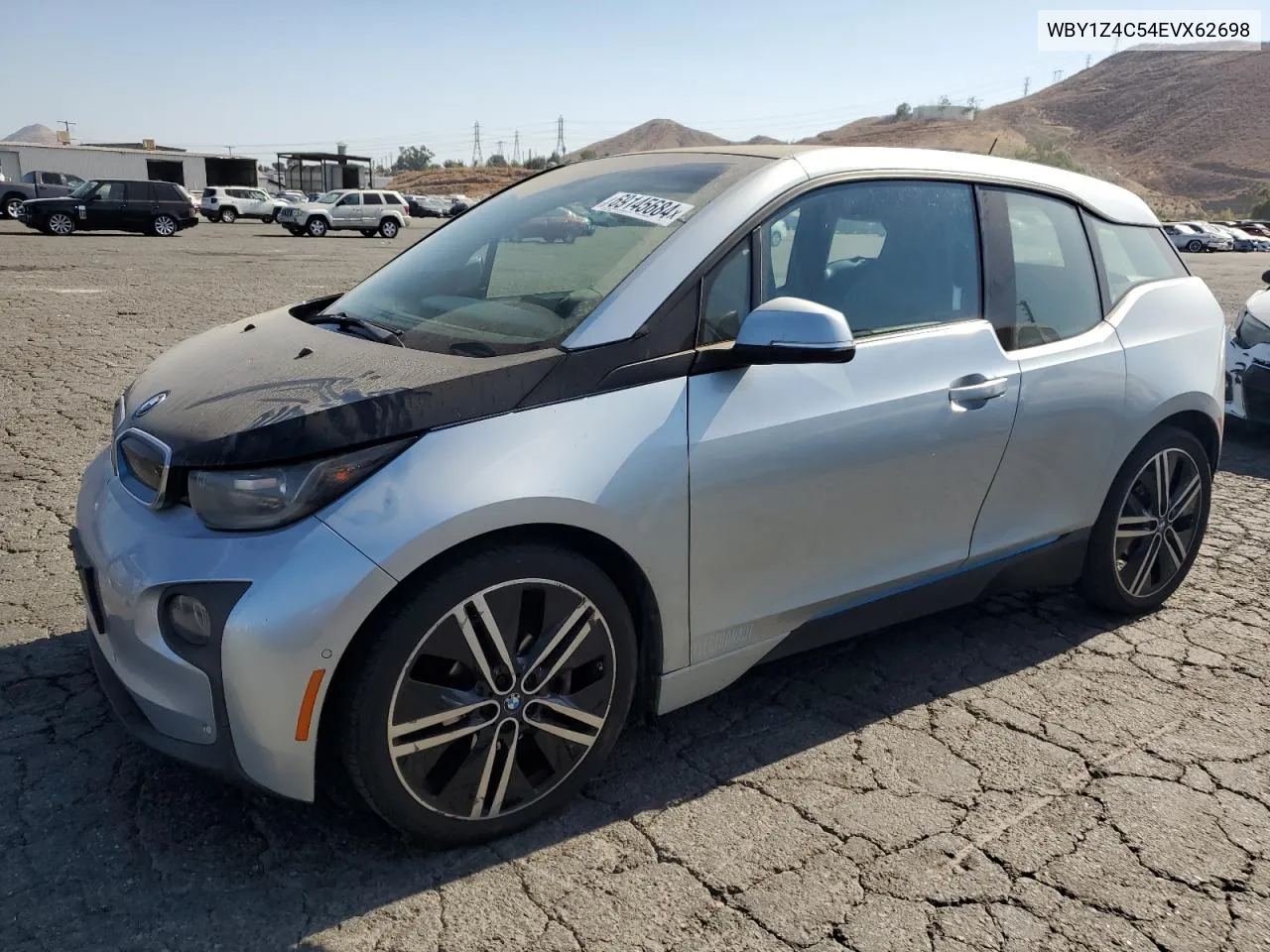 2014 BMW I3 Rex VIN: WBY1Z4C54EVX62698 Lot: 69145684