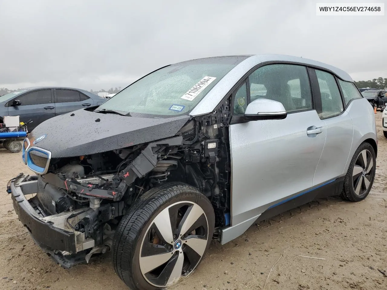 WBY1Z4C56EV274658 2014 BMW I3 Rex