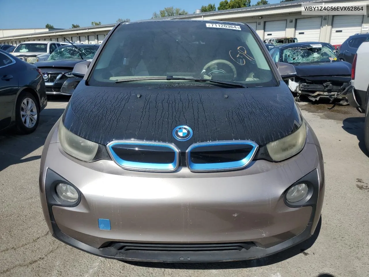 2014 BMW I3 Rex VIN: WBY1Z4C56EVX62864 Lot: 71120364