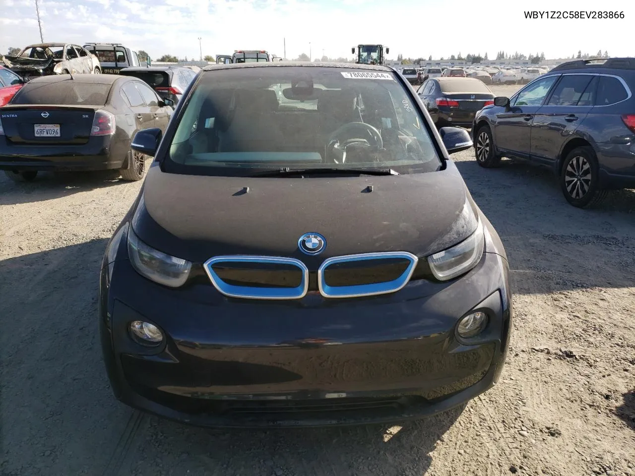 2014 BMW I3 Bev VIN: WBY1Z2C58EV283866 Lot: 78065544