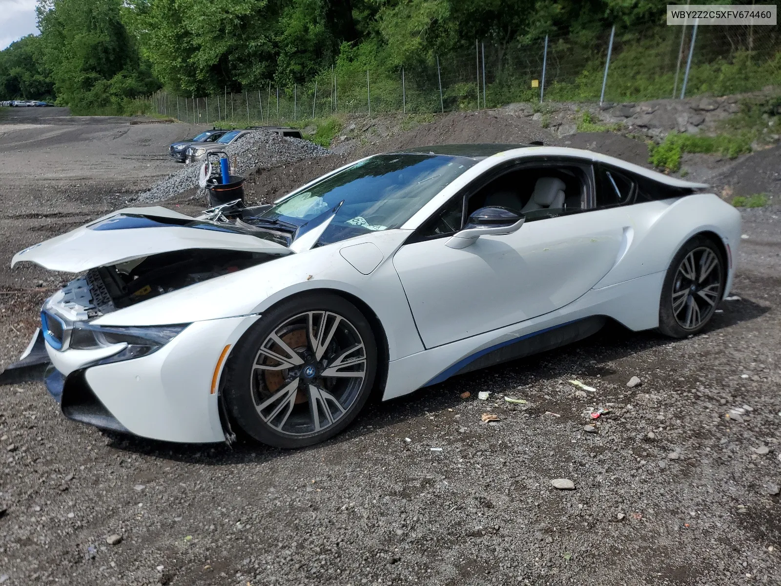 2015 BMW I8 VIN: WBY2Z2C5XFV674460 Lot: 55631224