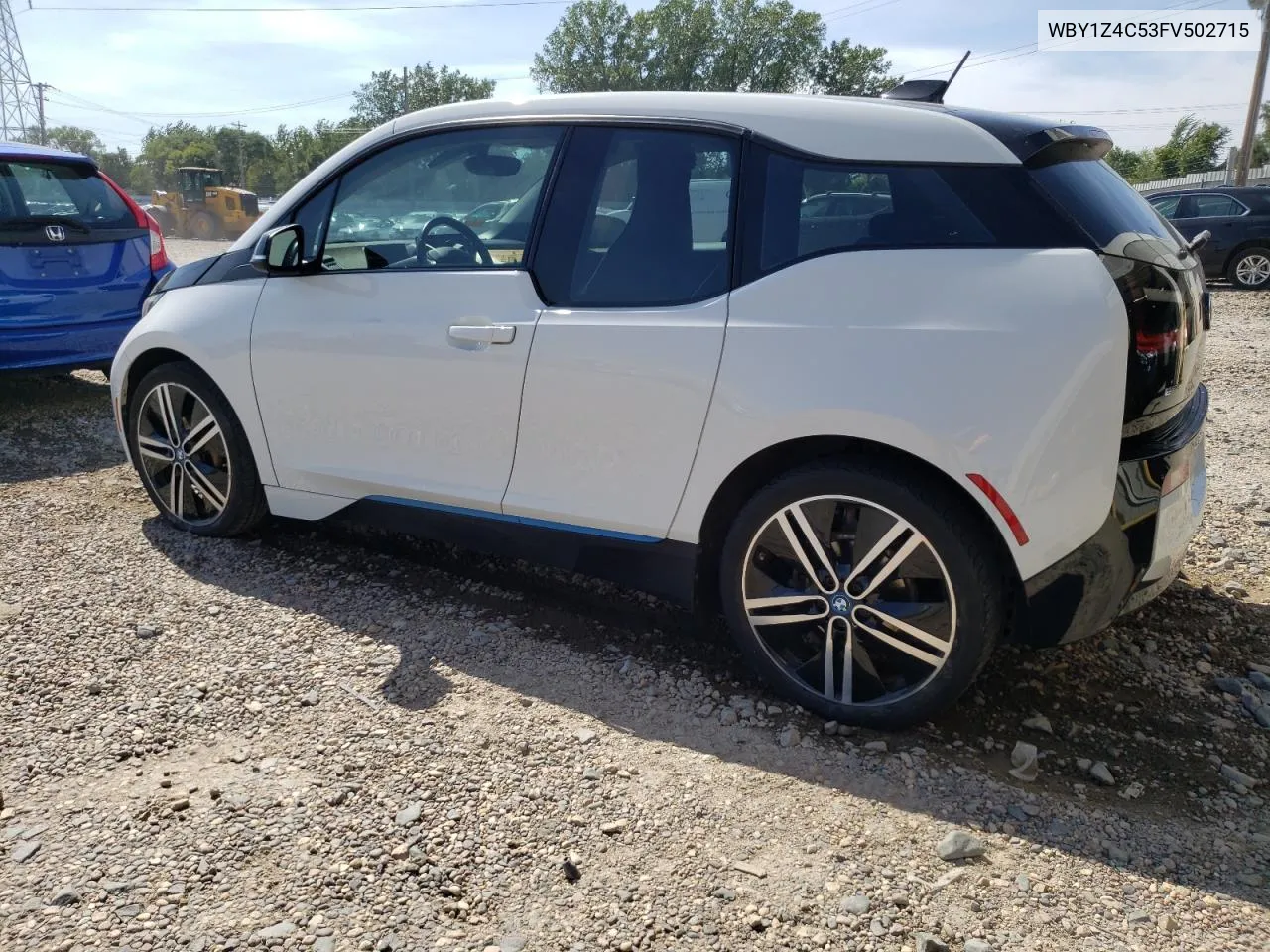 WBY1Z4C53FV502715 2015 BMW I3 Rex