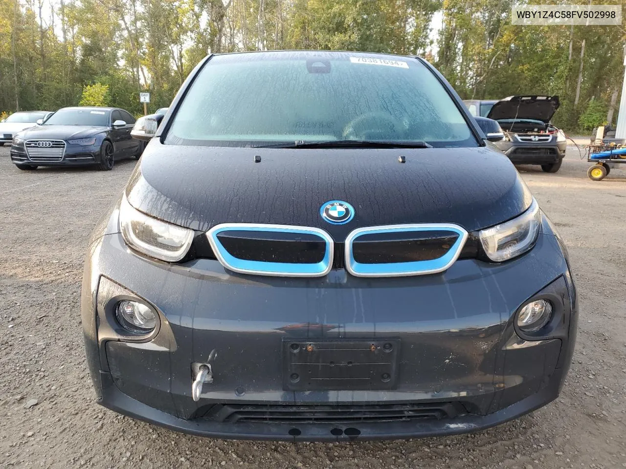 2015 BMW I3 Rex VIN: WBY1Z4C58FV502998 Lot: 70381694