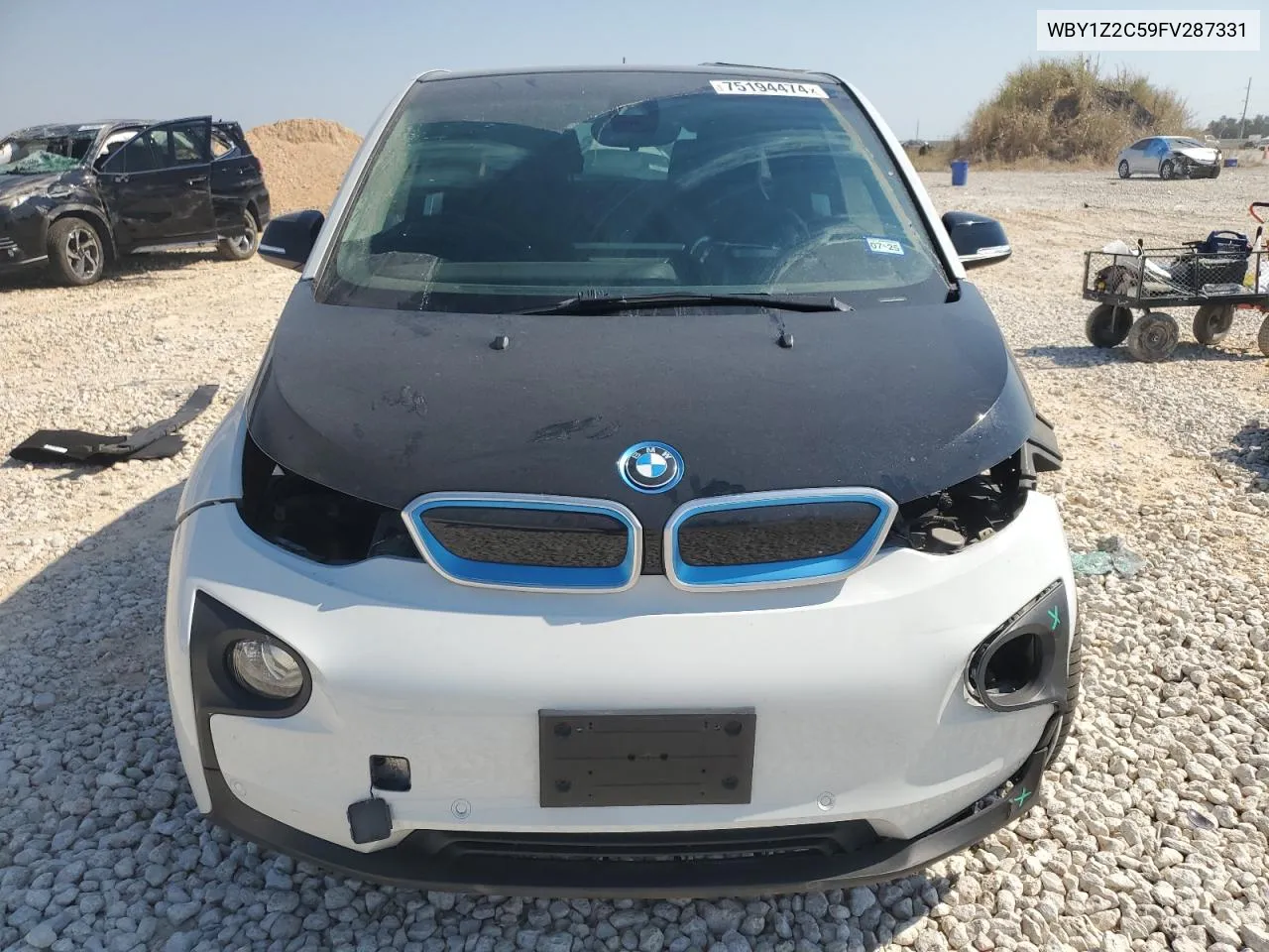 WBY1Z2C59FV287331 2015 BMW I3 Bev