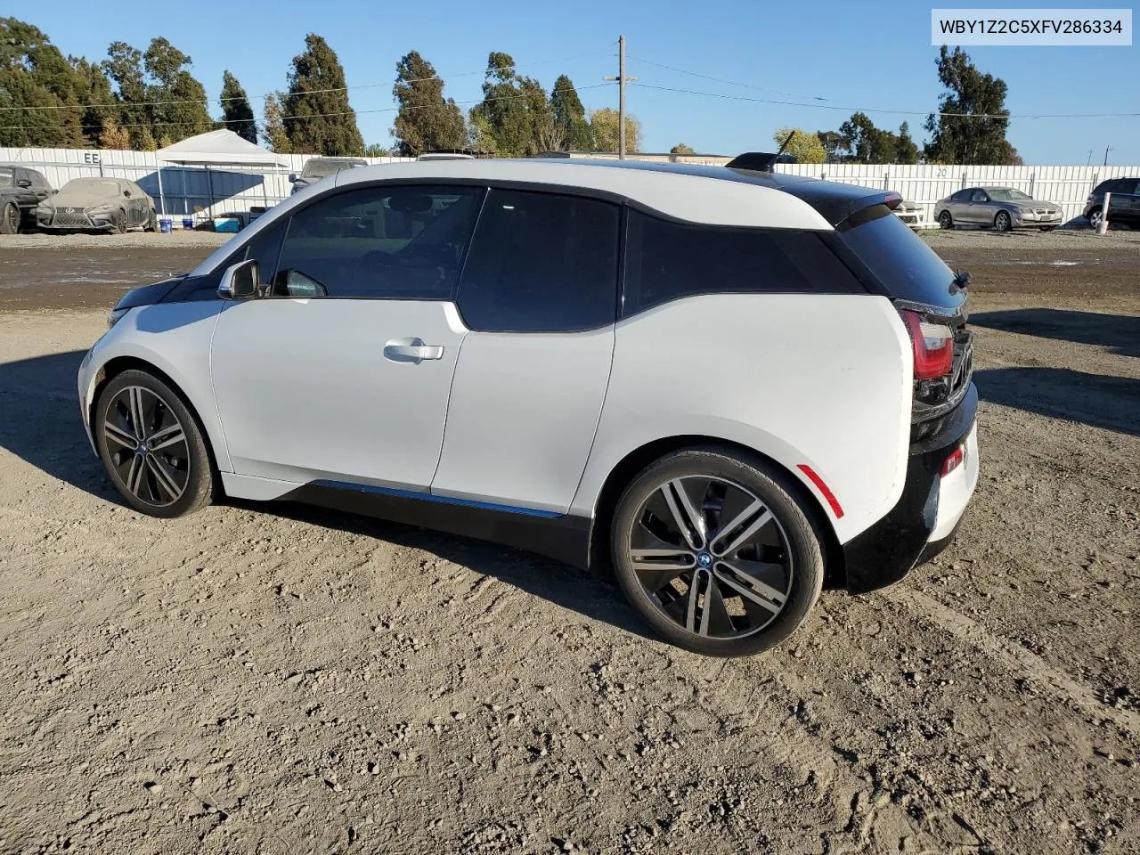 2015 BMW I3 Bev VIN: WBY1Z2C5XFV286334 Lot: 76517734