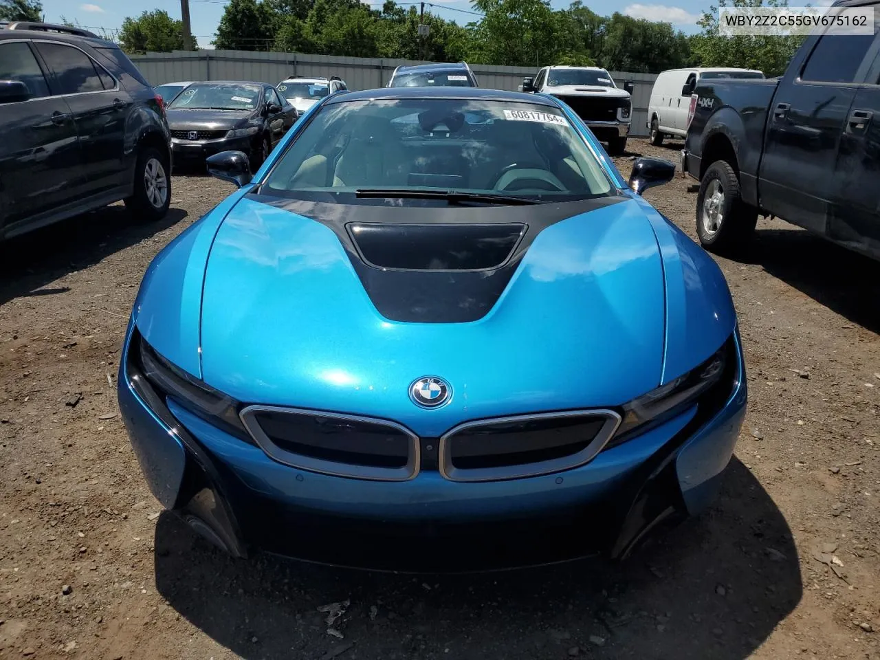 2016 BMW I8 VIN: WBY2Z2C55GV675162 Lot: 60817764