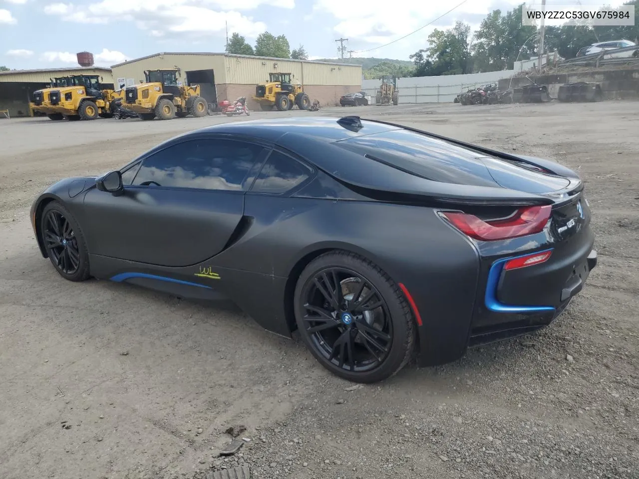 2016 BMW I8 VIN: WBY2Z2C53GV675984 Lot: 68881064