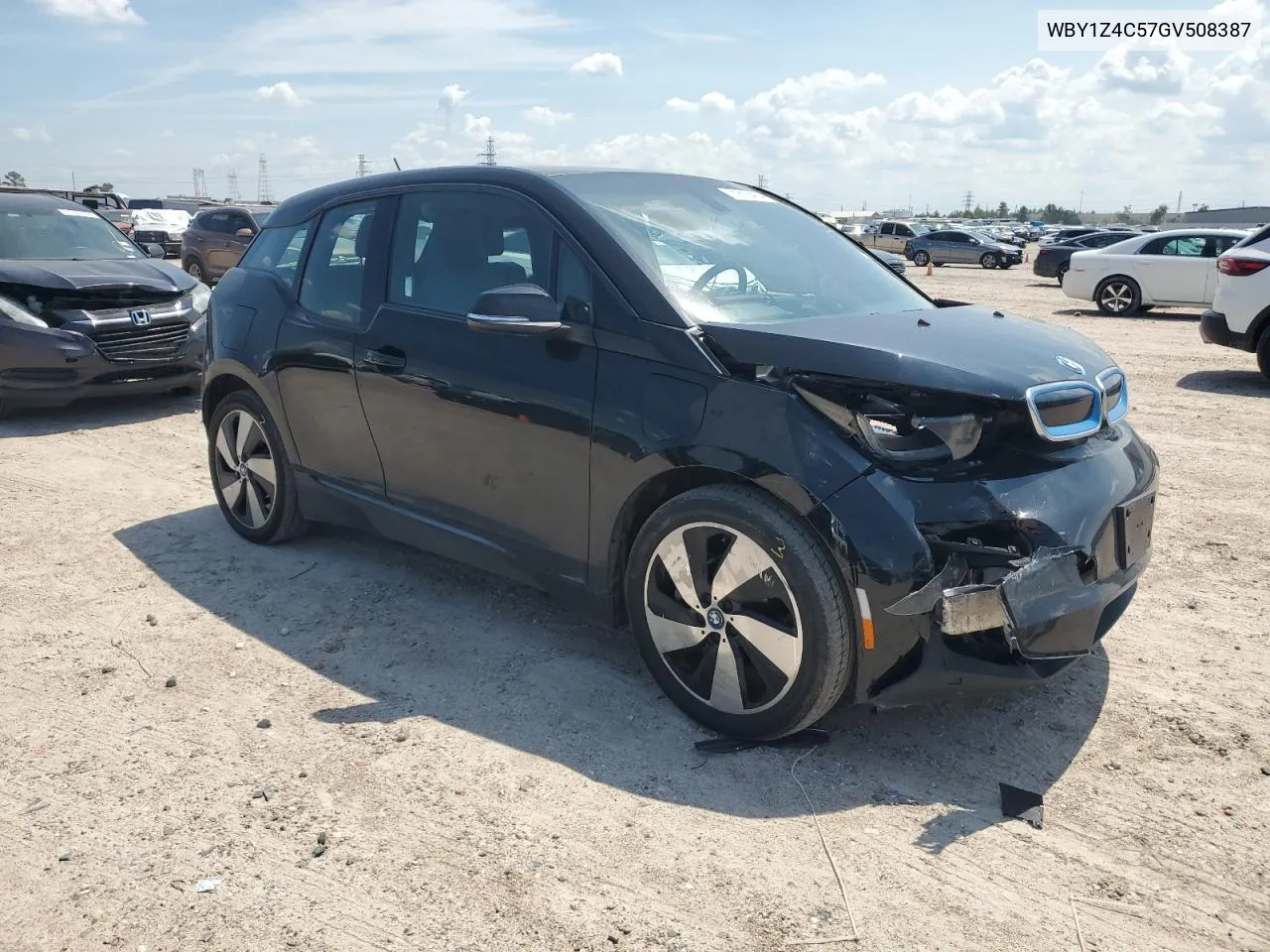 2016 BMW I3 Rex VIN: WBY1Z4C57GV508387 Lot: 71603454