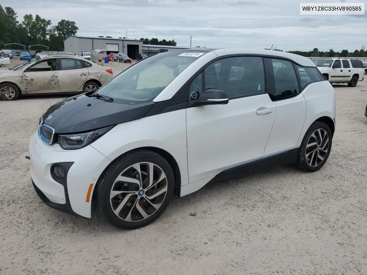 2017 BMW I3 Rex VIN: WBY1Z8C33HV890585 Lot: 70522274