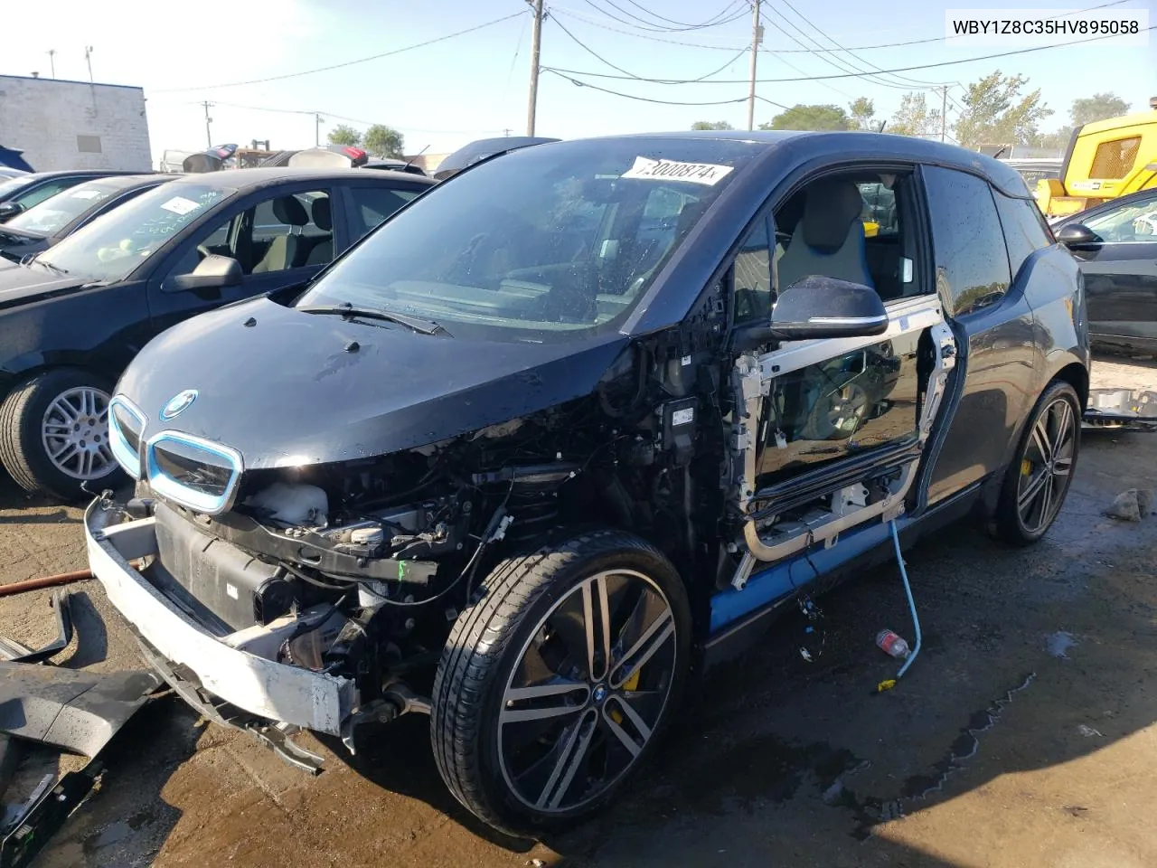 2017 BMW I3 Rex VIN: WBY1Z8C35HV895058 Lot: 72000874