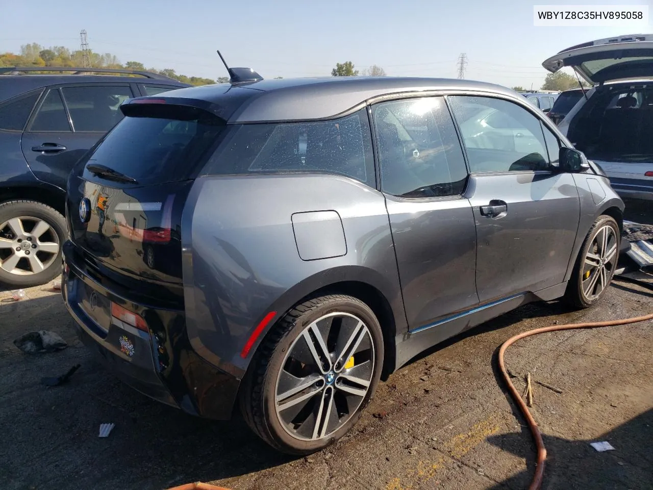 2017 BMW I3 Rex VIN: WBY1Z8C35HV895058 Lot: 72000874