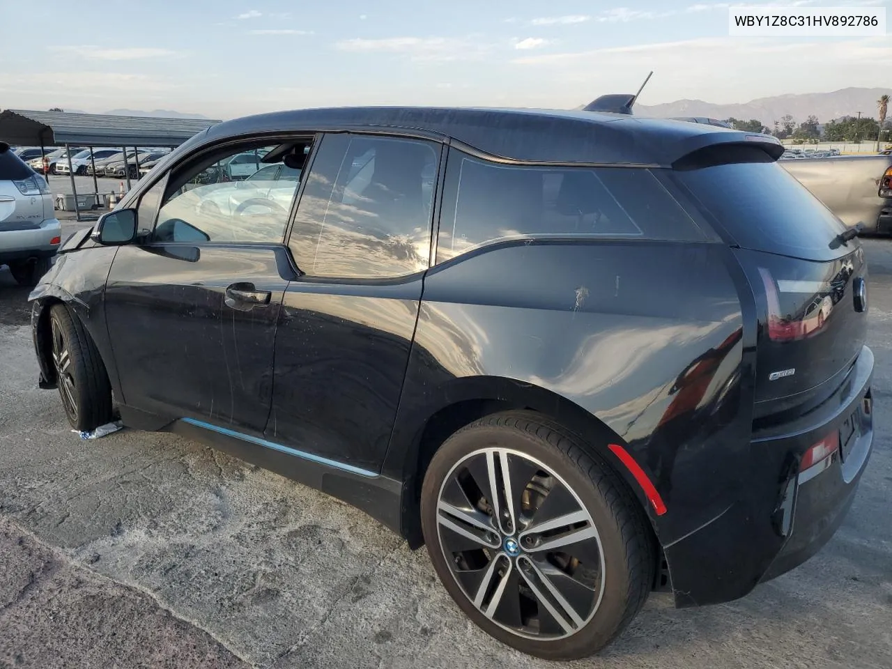 2017 BMW I3 Rex VIN: WBY1Z8C31HV892786 Lot: 74145624