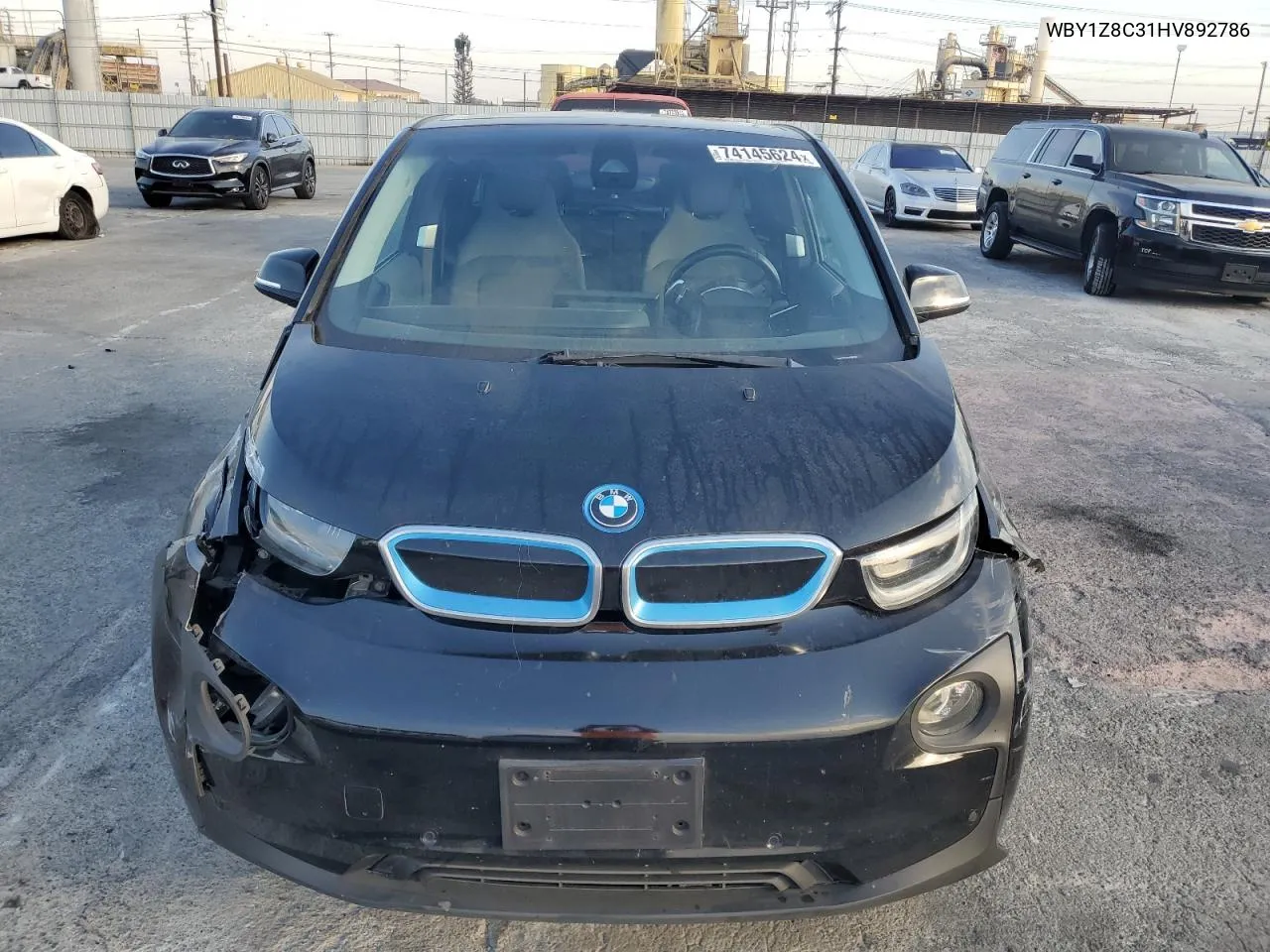 2017 BMW I3 Rex VIN: WBY1Z8C31HV892786 Lot: 74145624