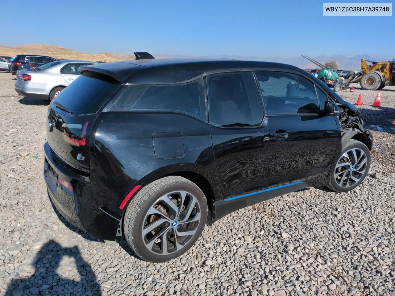 2017 BMW I3 Bev VIN: WBY1Z6C38H7A39748 Lot: 80135294