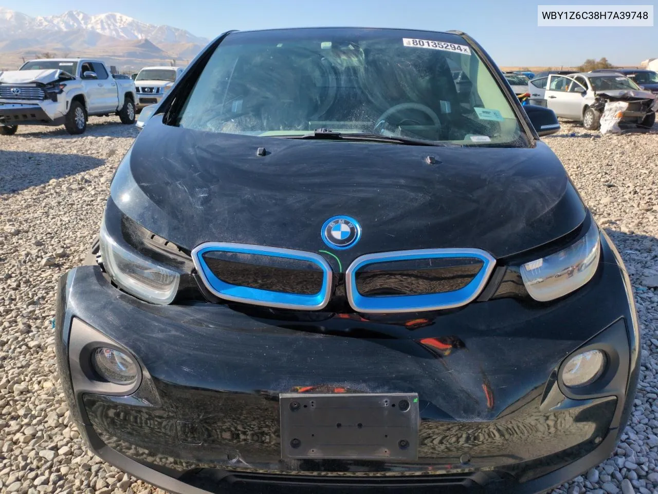 2017 BMW I3 Bev VIN: WBY1Z6C38H7A39748 Lot: 80135294