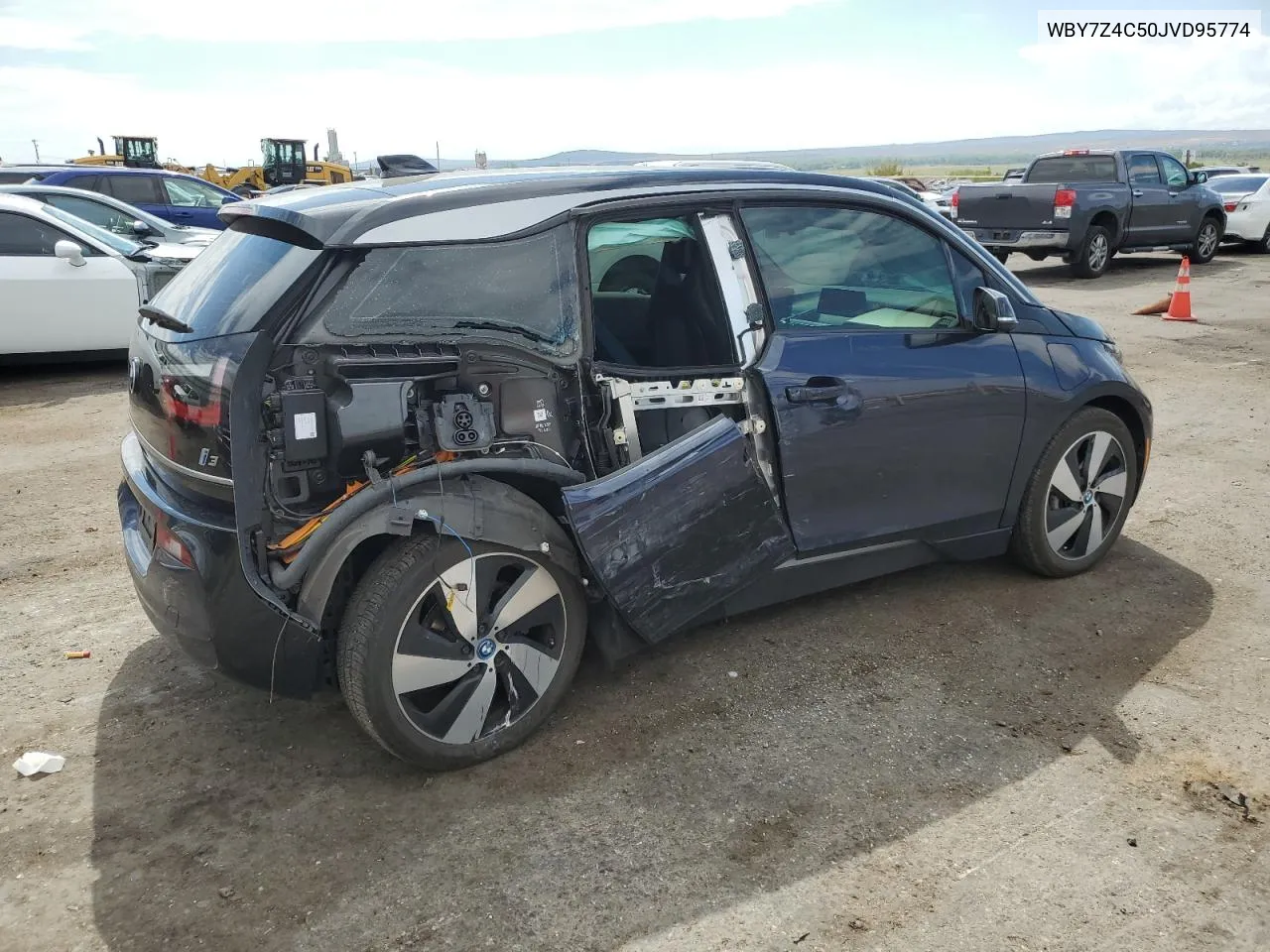 2018 BMW I3 Rex VIN: WBY7Z4C50JVD95774 Lot: 71854264