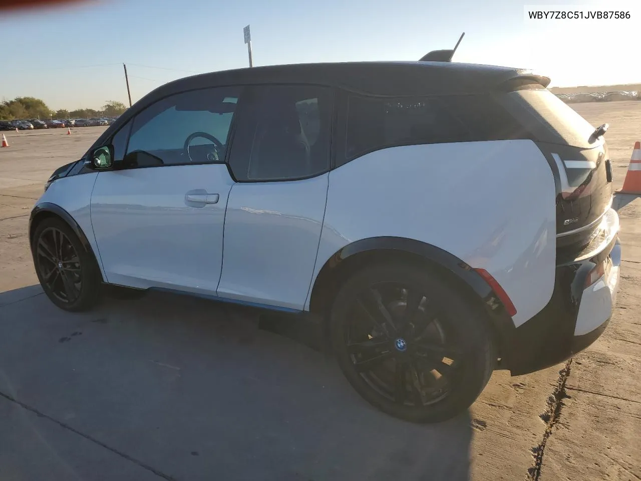 2018 BMW I3 S Rex VIN: WBY7Z8C51JVB87586 Lot: 72808964