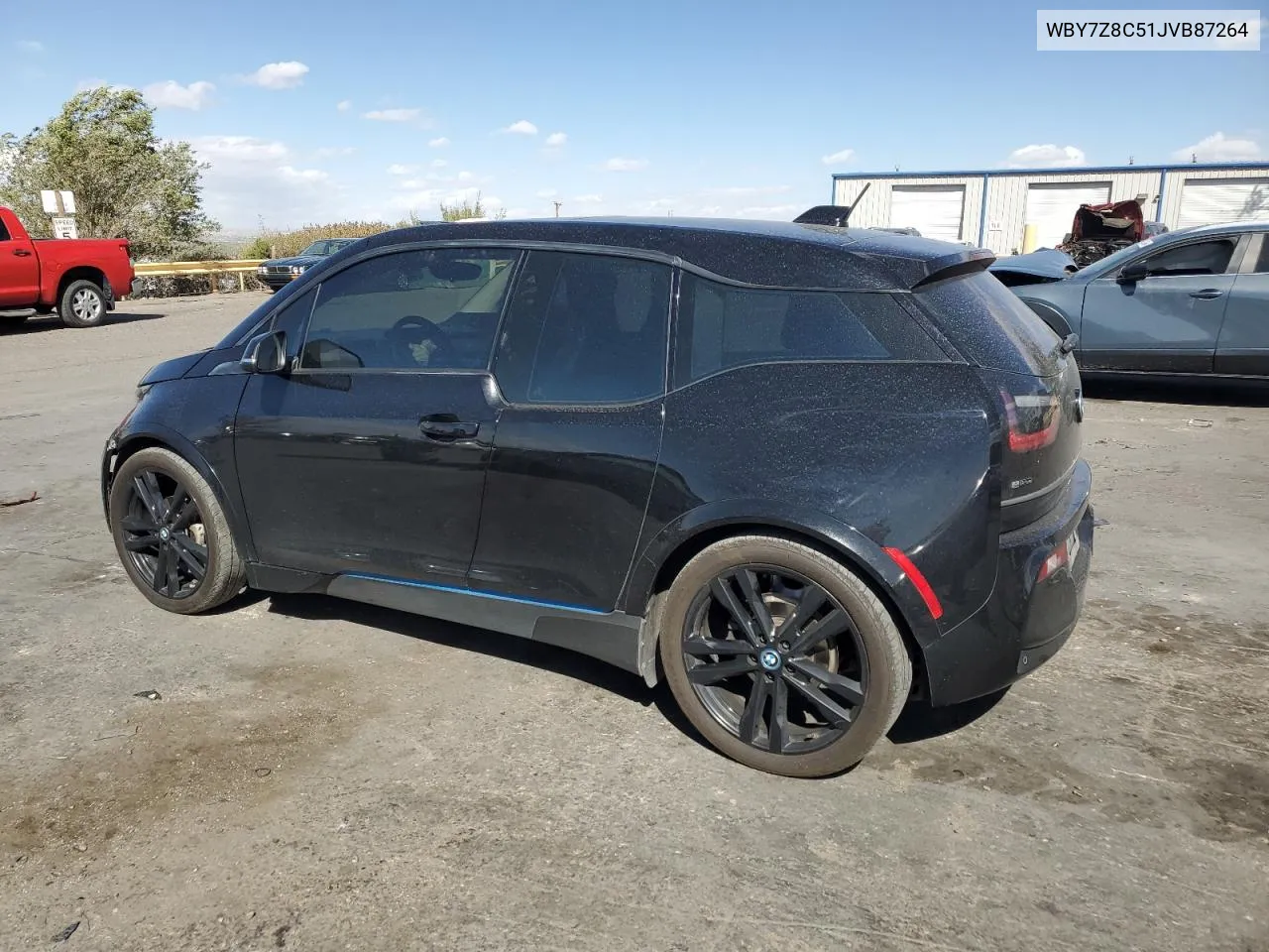 2018 BMW I3 S Rex VIN: WBY7Z8C51JVB87264 Lot: 75931704