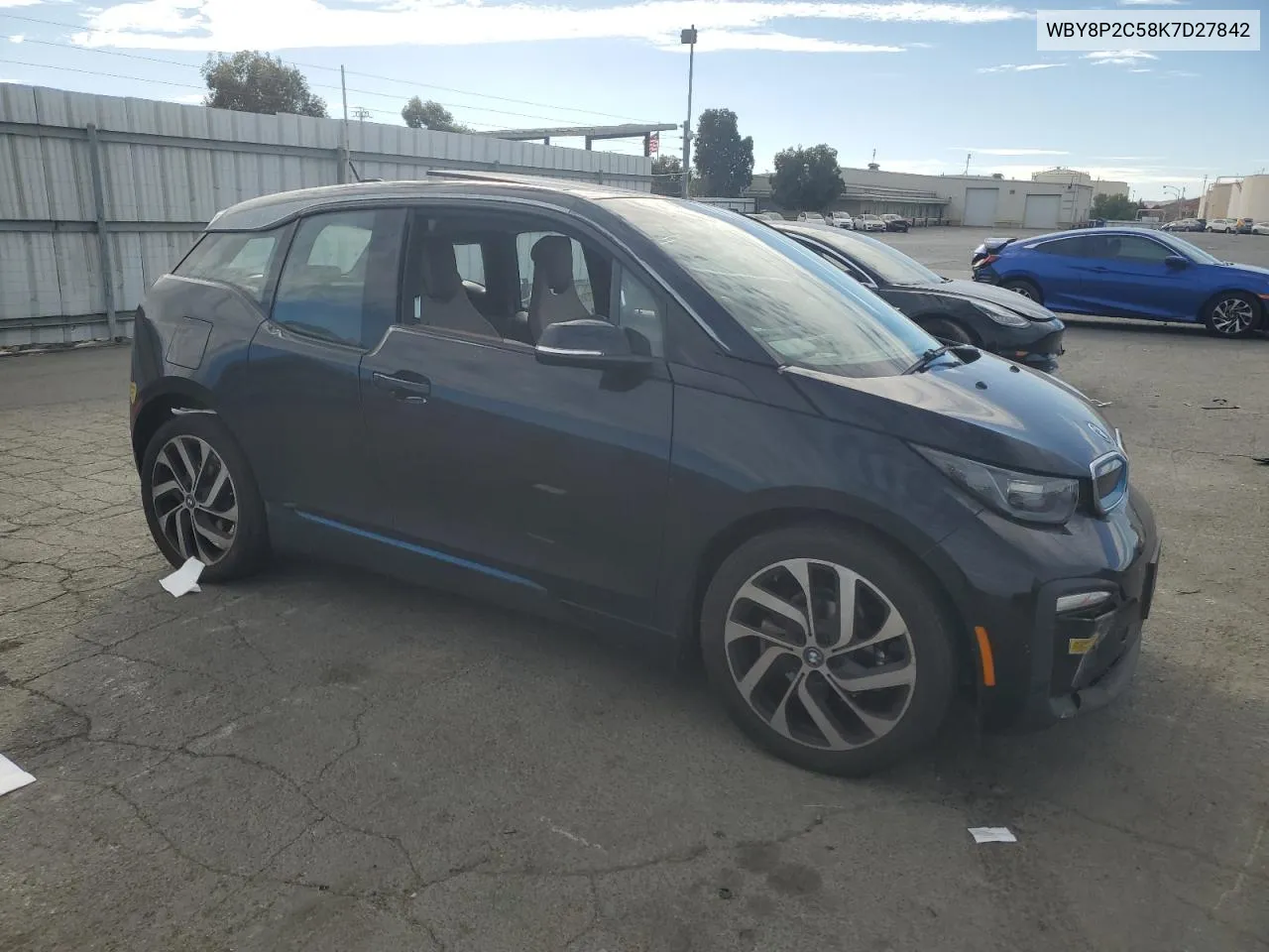 2019 BMW I3 Bev VIN: WBY8P2C58K7D27842 Lot: 78748374