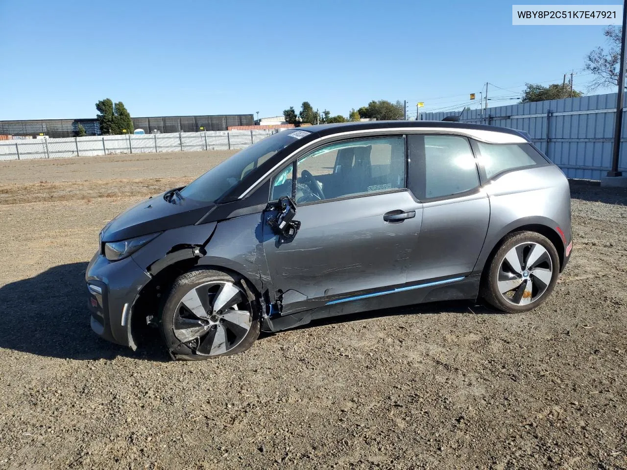 2019 BMW I3 Bev VIN: WBY8P2C51K7E47921 Lot: 79362334