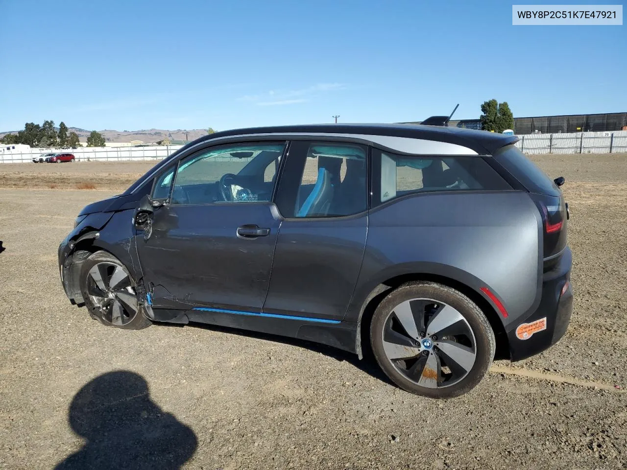 2019 BMW I3 Bev VIN: WBY8P2C51K7E47921 Lot: 79362334