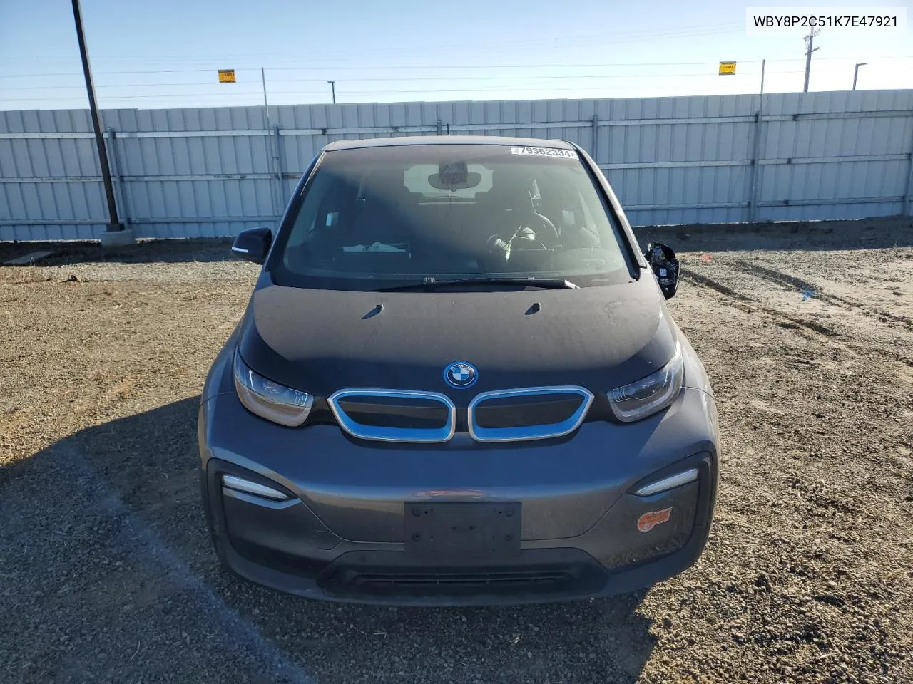 2019 BMW I3 Bev VIN: WBY8P2C51K7E47921 Lot: 79362334