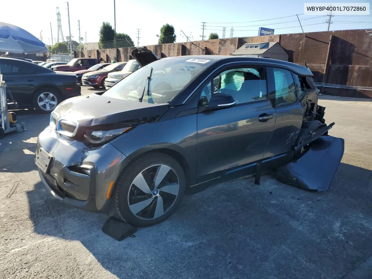 2020 BMW I3 Rex VIN: WBY8P4C01L7G72860 Lot: 70671044