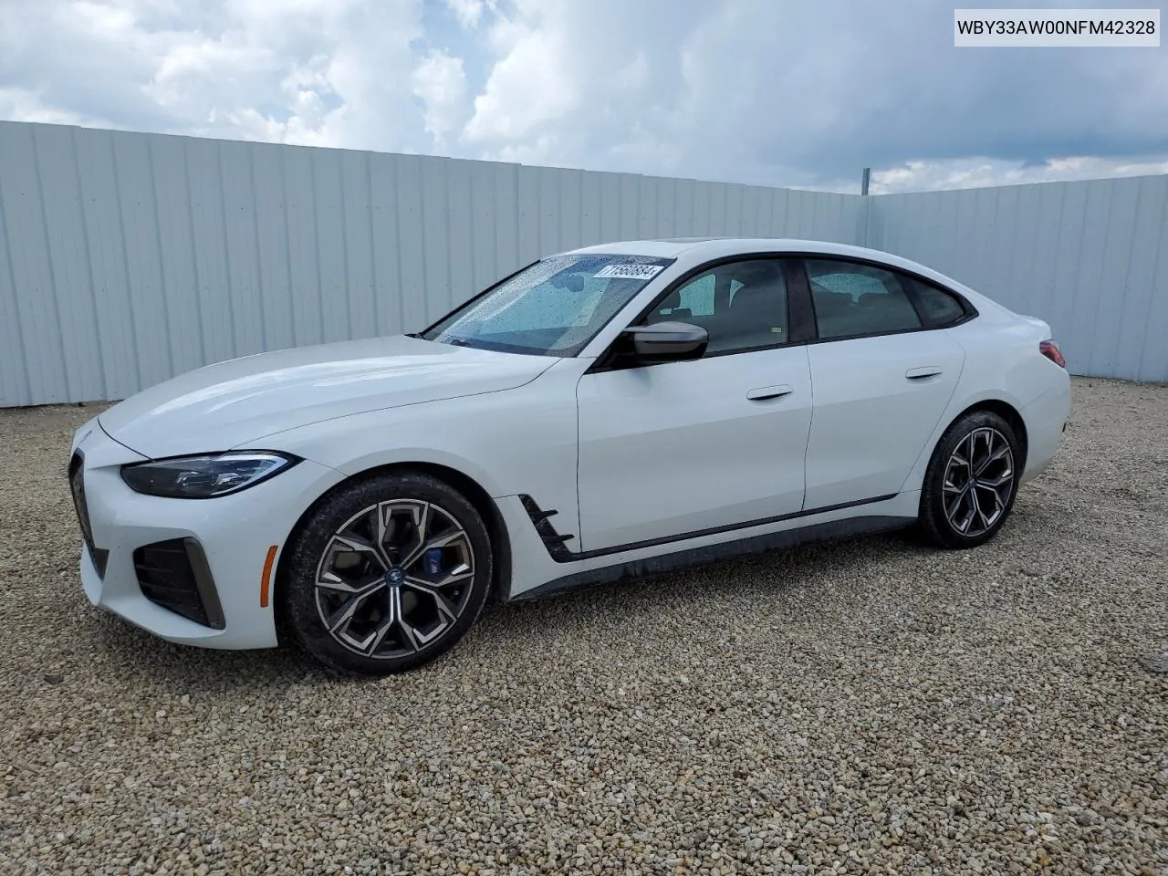 WBY33AW00NFM42328 2022 BMW I4 M50