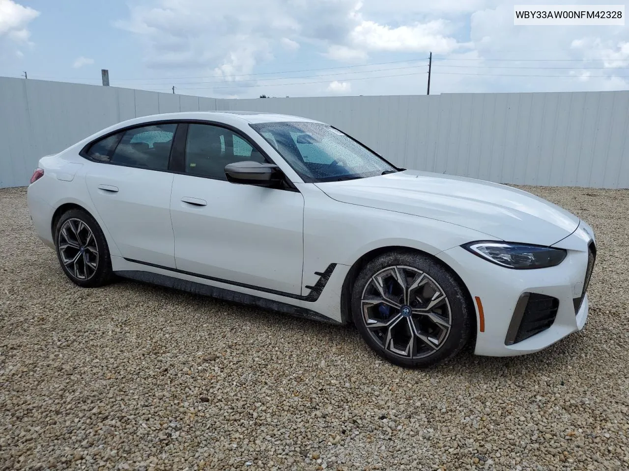 2022 BMW I4 M50 VIN: WBY33AW00NFM42328 Lot: 71560884