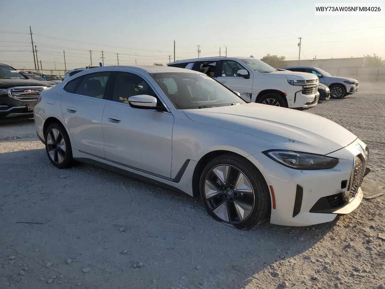 2022 BMW I4 Edrive 40 VIN: WBY73AW05NFM84026 Lot: 73563234