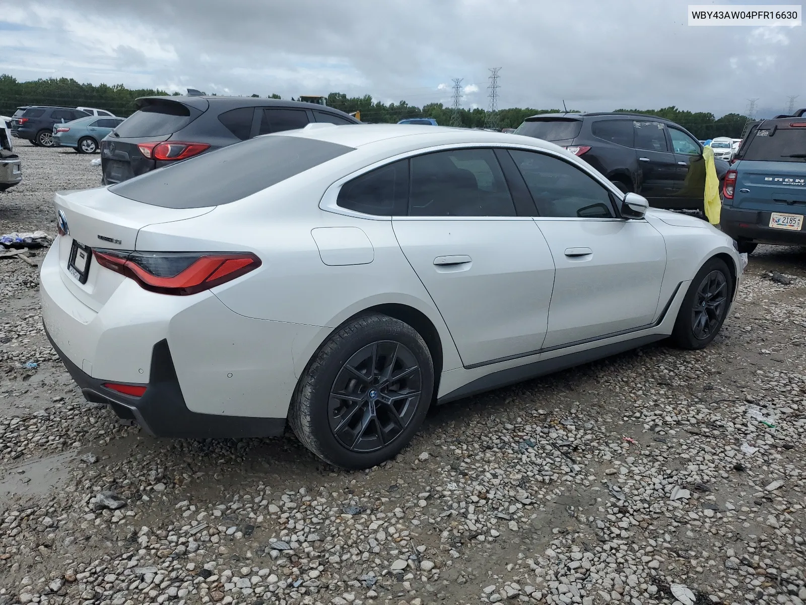 2023 BMW I4 Edrive 35 VIN: WBY43AW04PFR16630 Lot: 63129494