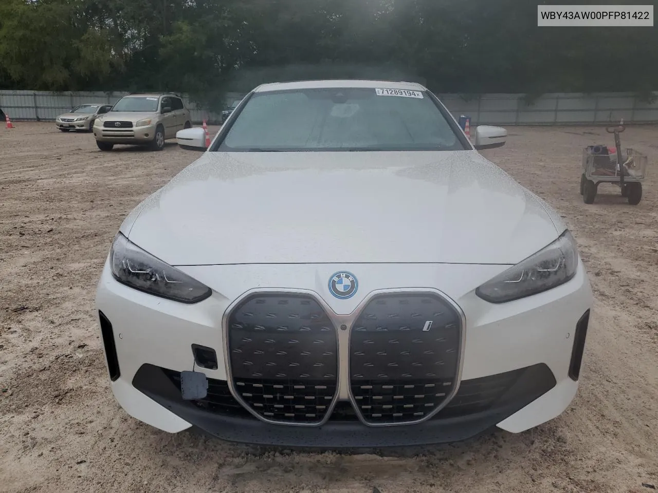 2023 BMW I4 Edrive 35 VIN: WBY43AW00PFP81422 Lot: 71289194