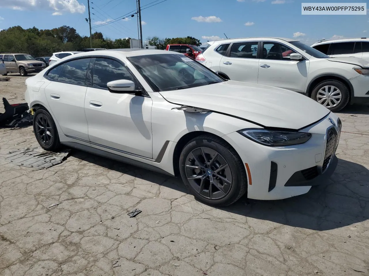 2023 BMW I4 Edrive 35 VIN: WBY43AW00PFP75295 Lot: 71845264