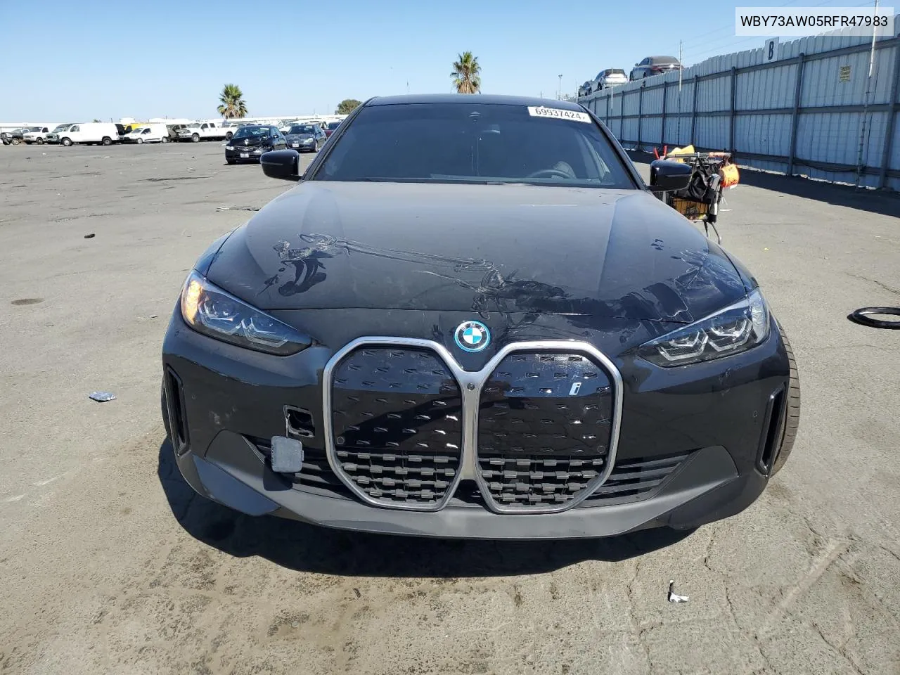 2024 BMW I4 Edrive 40 VIN: WBY73AW05RFR47983 Lot: 69937424