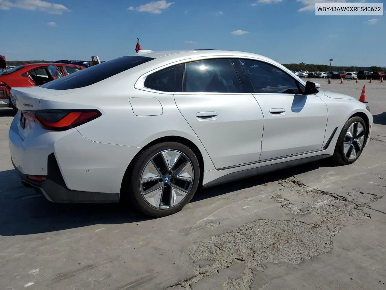 WBY43AW0XRFS40672 2024 BMW I4 Edrive 35