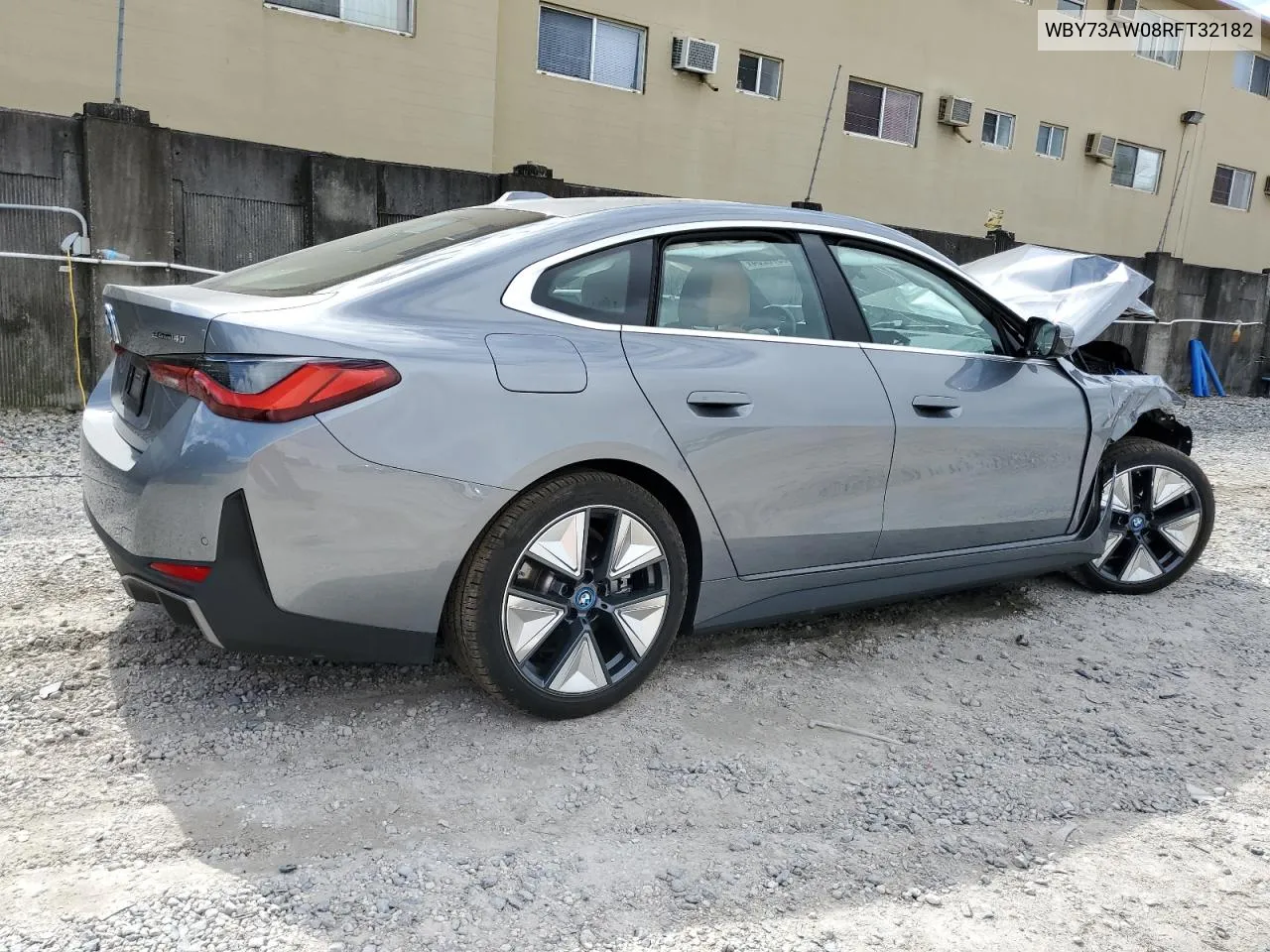 2024 BMW I4 Edrive 40 VIN: WBY73AW08RFT32182 Lot: 80376284