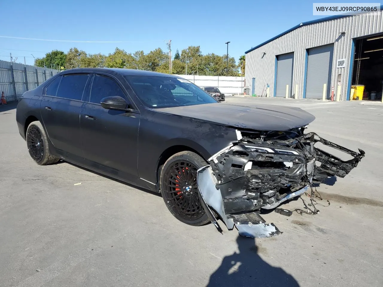 2024 BMW I7 Edrive50 VIN: WBY43EJ09RCP90865 Lot: 71088294