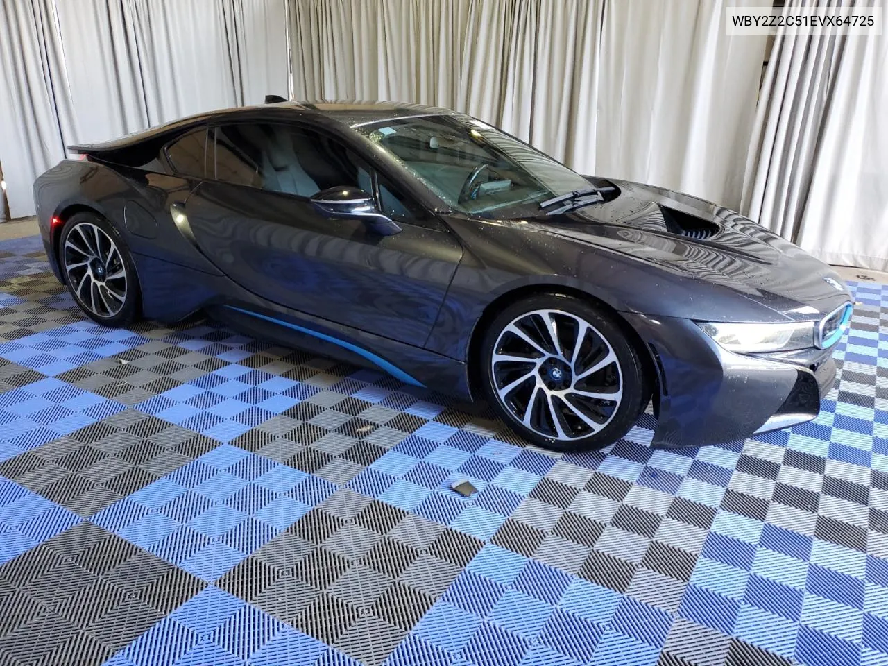 WBY2Z2C51EVX64725 2014 BMW I8