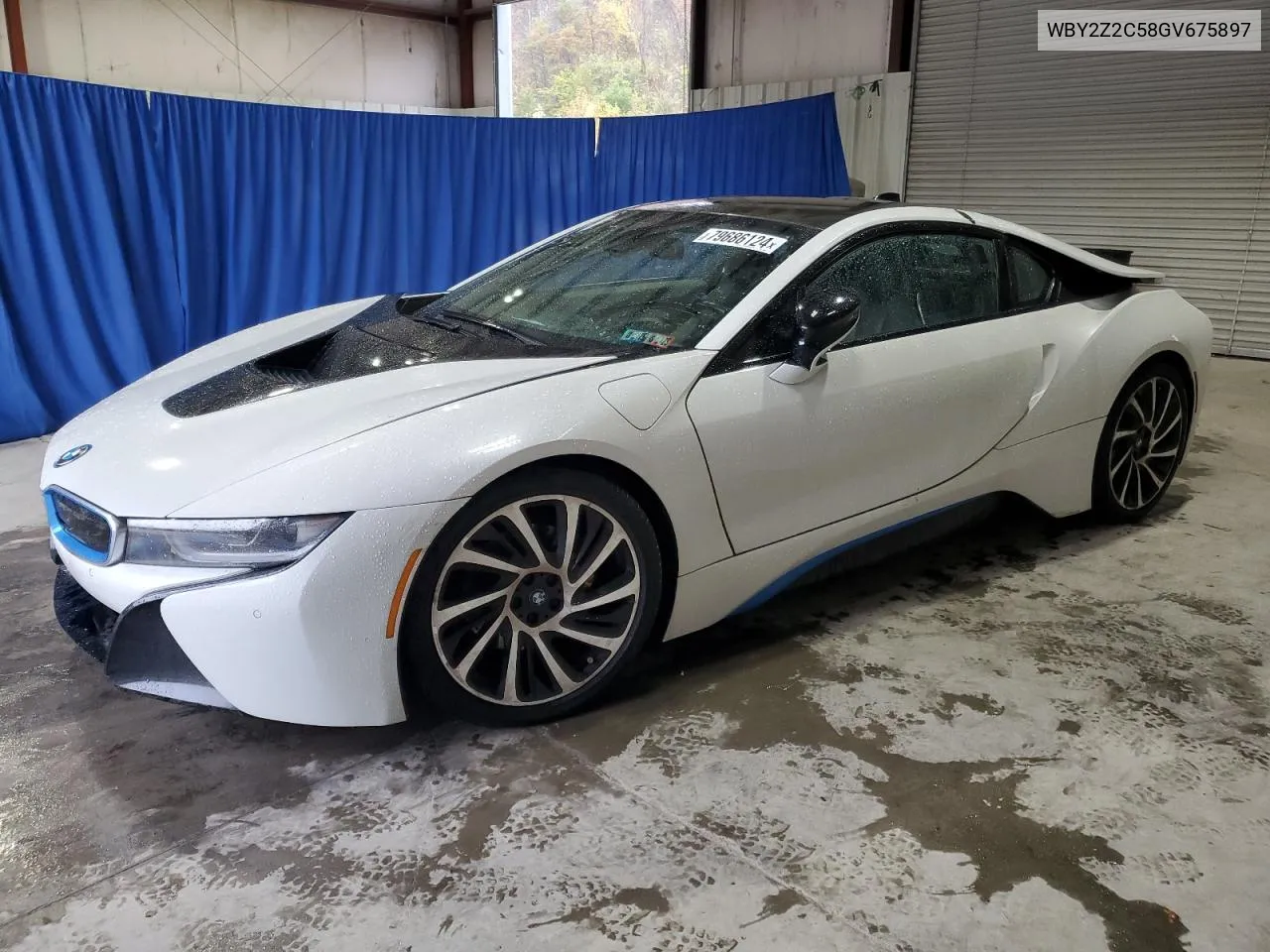 2016 BMW I8 VIN: WBY2Z2C58GV675897 Lot: 79686124